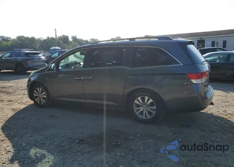 2015 Honda Odyssey Exl from USA, damaged, VIN 5FNRL5H67FB001712